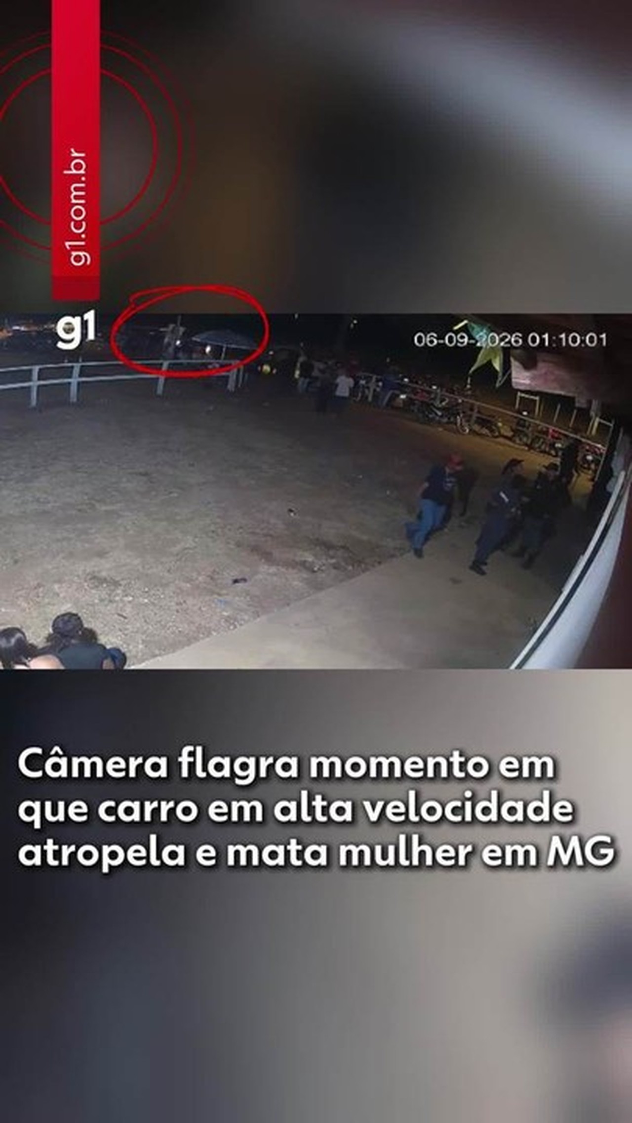 Polícia Civil investiga morte de mulher atropelada por carro na zona rural de São Francisco; VÍDEO