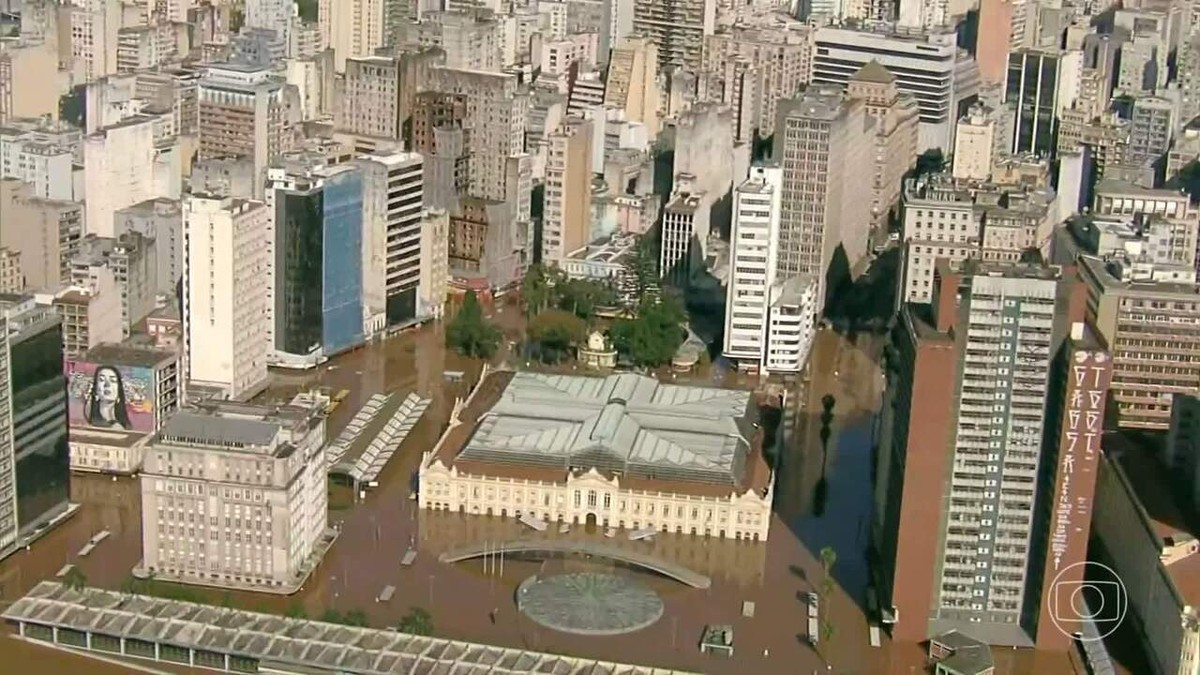 JN sobrevoa as áreas de Porto Alegre mais afetadas pela cheia