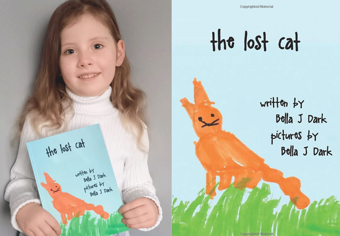 Aos 5 anos, garotinha entra para o Guinness como a mais jovem do mundo a publicar um livro 