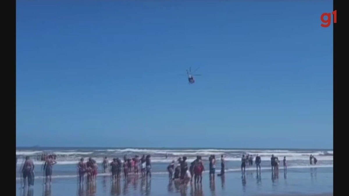 Corpos de turistas desaparecidos em praias do litoral de SP são encontrados