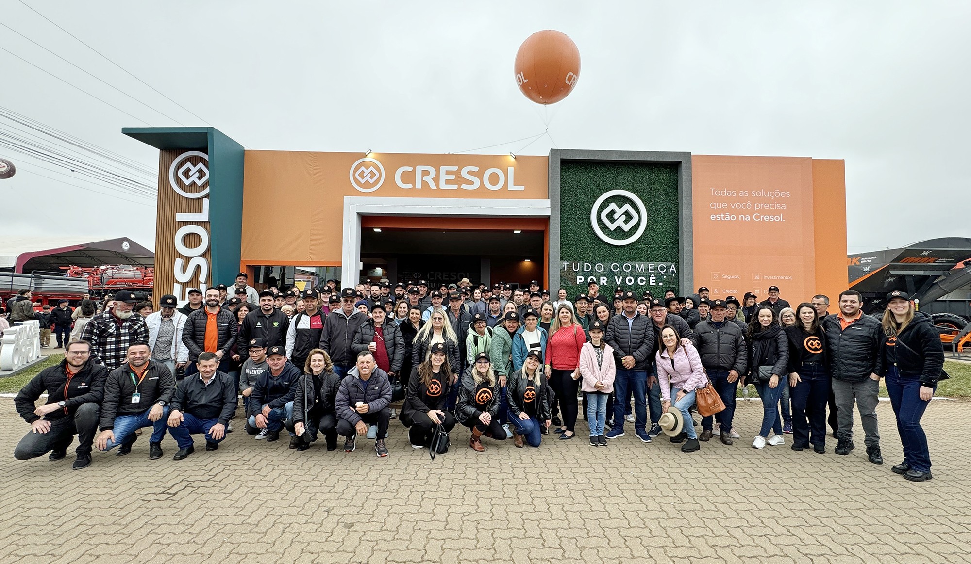 Cresol fortalece retomada do Rio Grande do Sul com participação na 47ª Expointer 