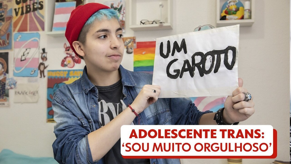 Garoto de 14 anos fala sobre apoio da família e mudança de vida após se ...