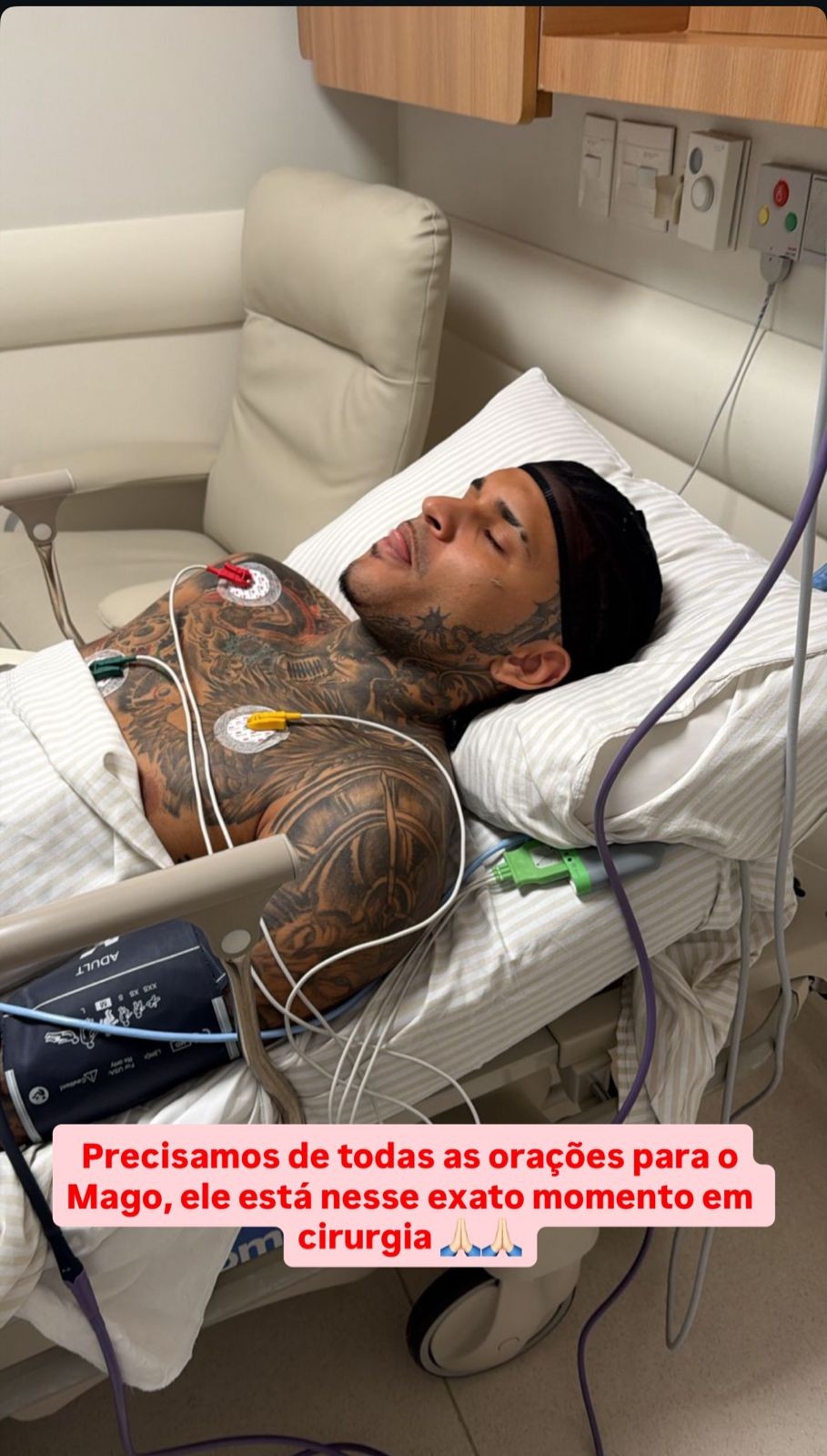 Anderson Neiff é baleado nas costas ao voltar de show e passa por cirurgia