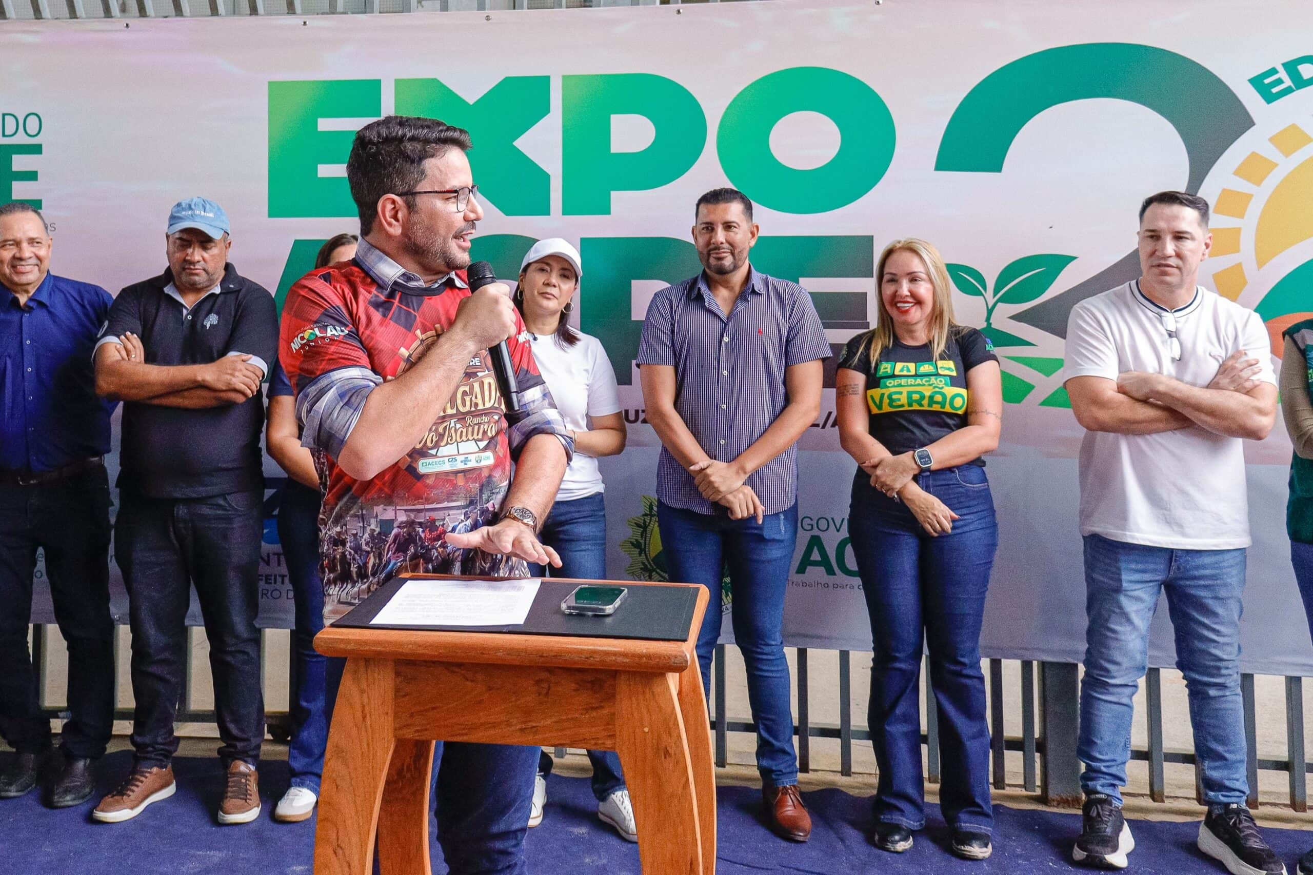 Com shows nacionais e exposições de negócios, Expoacre Juruá 2025 é lançada no interior do Acre