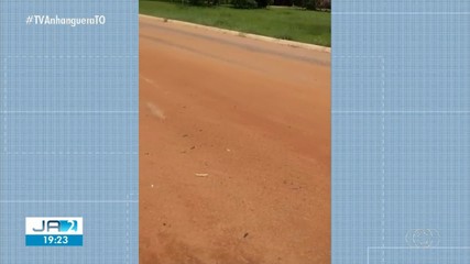 Ônibus que faz linha para o campus UFT em Palmas perde roda em percurso; saiba mais