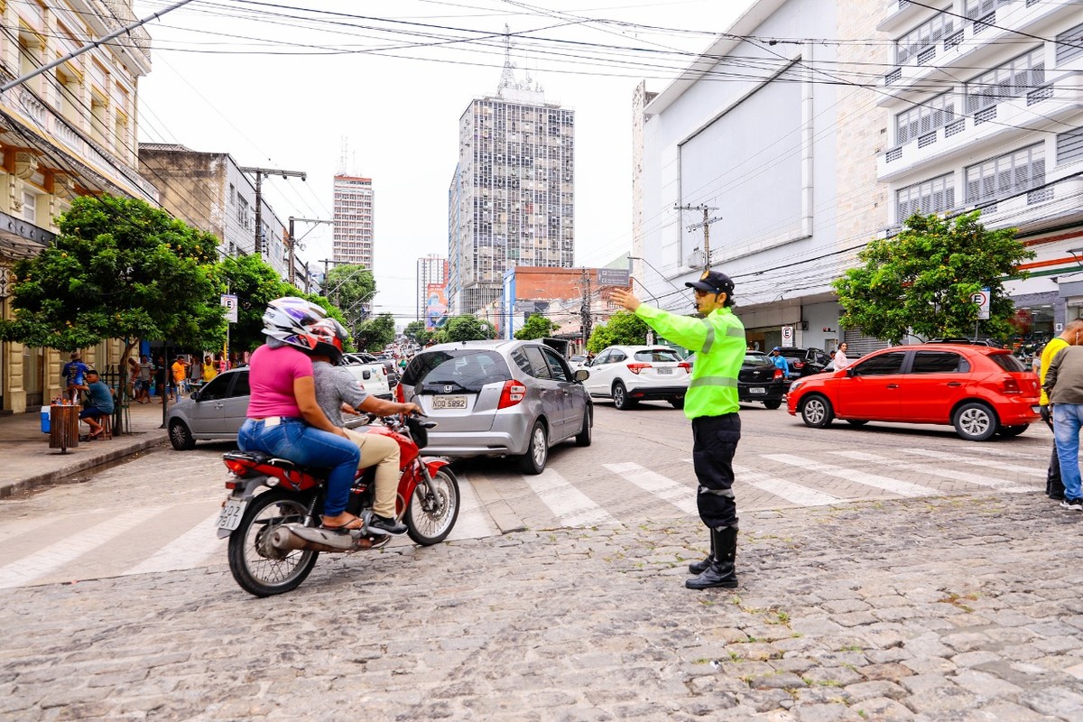 Trânsito e ônibus passam por mudanças no Centro durante o 'Sou Manaus 2023'
