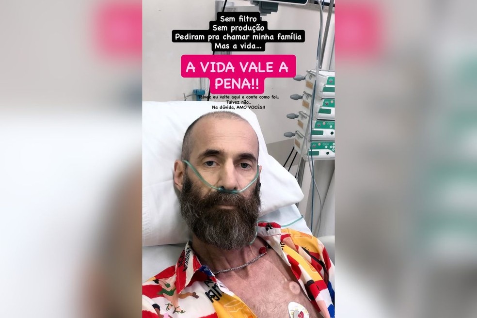 Tiago Pitthan fez última publicação nas redes sociais antes de morrer — Foto: Redes sociais