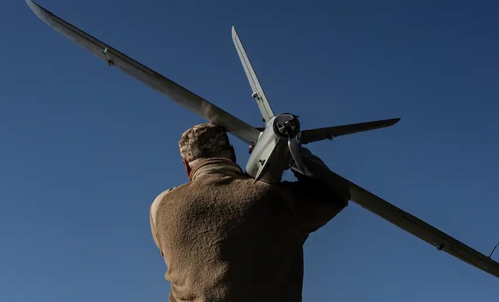 Segundo o Itamaraty, 35 brasileiros foram mortos e outros 92 desapareceram no conflito enquanto lutavam a serviço da Ucrânia — Foto: Diego Herrera Carcedo/Anadolu/picture alliance