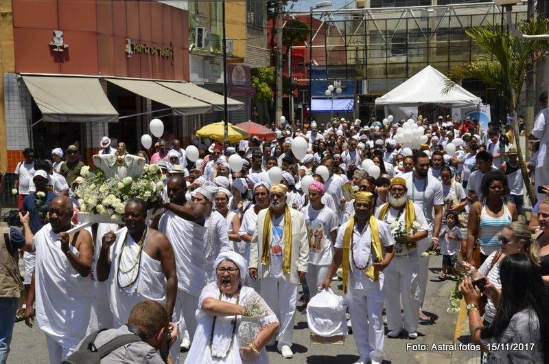 Evento celebra a umbanda em Mogi das Cruzes