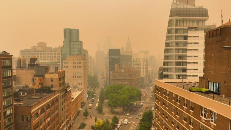 Países europeus têm planos de emergência em casos de poluição em níveis elevados — Foto: Reprodução/TV Globo