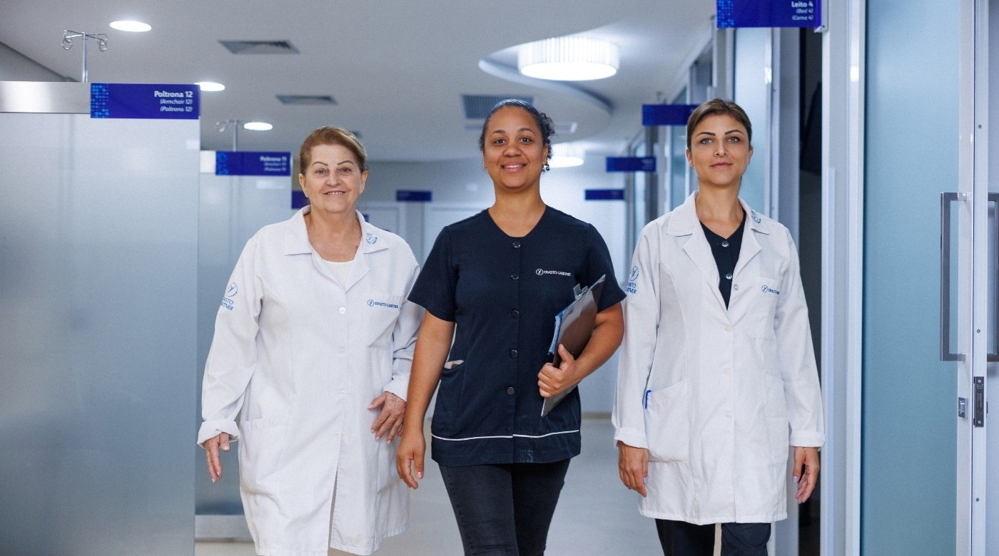 Equipe multiprofissional no tratamento do câncer