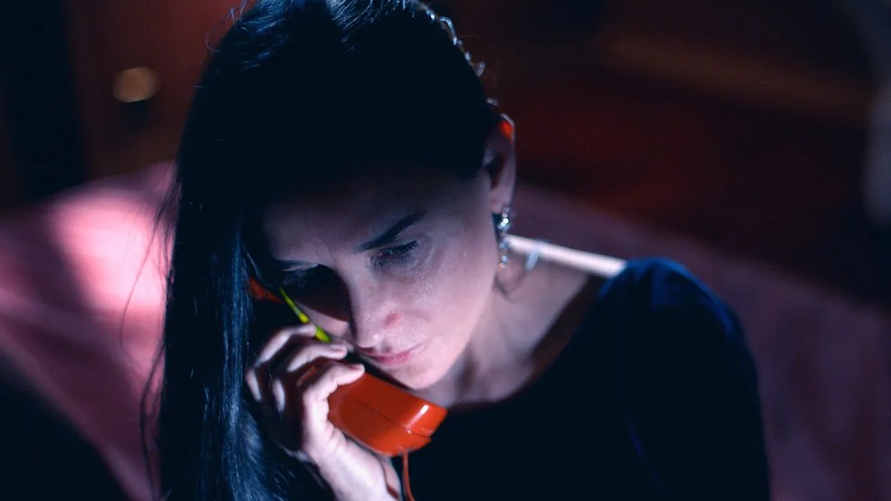 Demi Moore no filme 'The Substance' — Foto: Divulgação