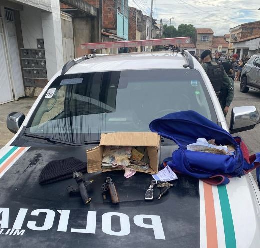 Polícia recupera R$ 15 mil roubados de lotérica e prende suspeito em Fortaleza