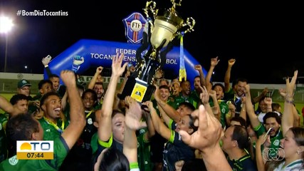 TEC vence o União e leva taça de campeão do Campeonato Tocantinense 2026