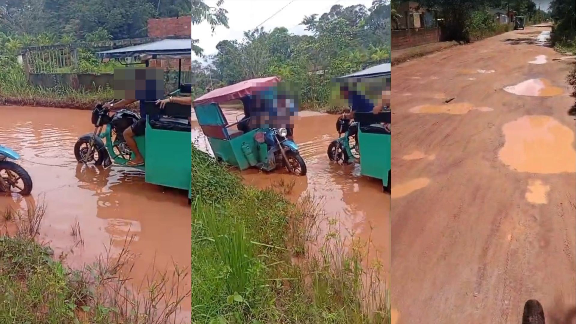 Lama e buracos nas principais vias de Cotijuba afetam moradores e geram prejuízo no turismo da ilha, em Belém
