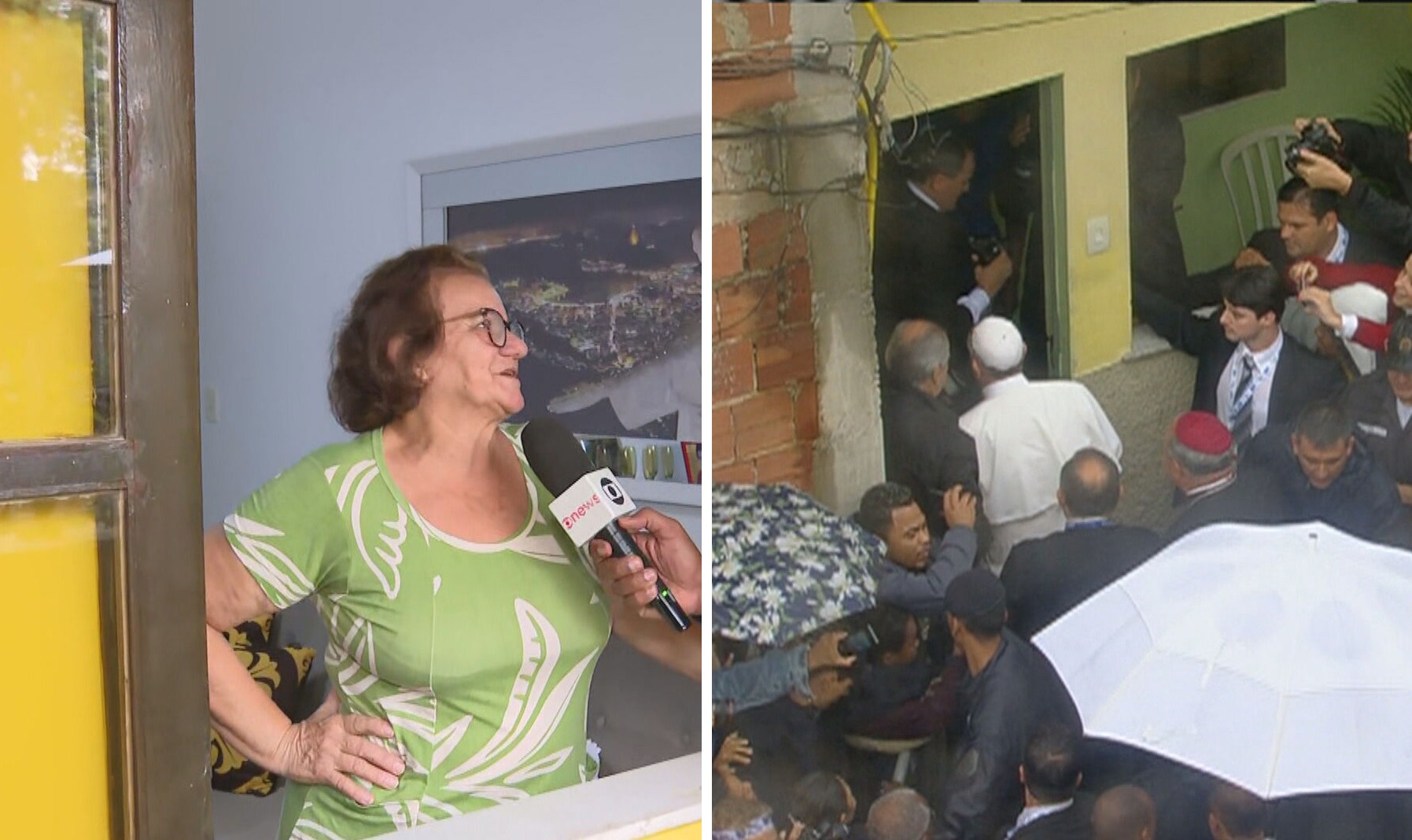 'Senti a Energia Antes de Entrar', Diz Mulher que Se Mudou para Casa Visitada Pelo Papa Em Comunidade No