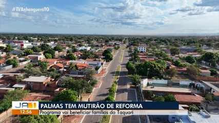 Palmas terá mutirão de reforma e melhorias em casas