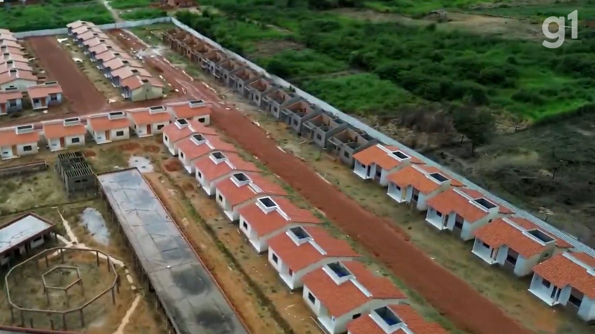 Entrega de casas destinadas a famílias afetadas por voçorocas no MA está atrasada há quase dois anos 