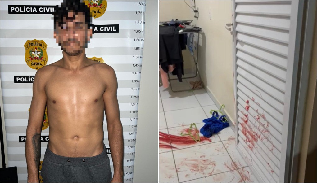 PM desertor no Pará é preso em SC suspeito de matar vizinha com golpes de faca e estrangulada