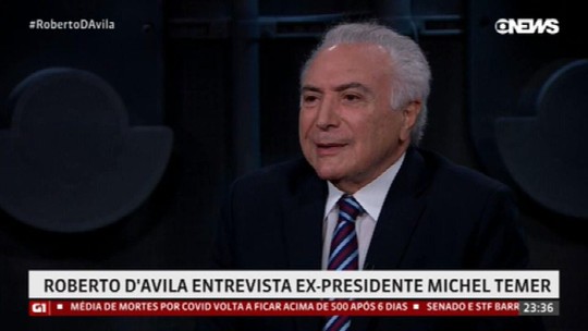Temer, sobre vídeo vazado com imitação de Bolsonaro: ‘Não houve constrangimento algum’ - Programa: Roberto D'Avila 