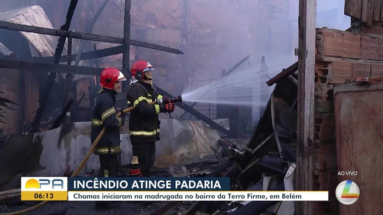 Incêndio destrói padaria e casa no bairro da terra firme, em Belém