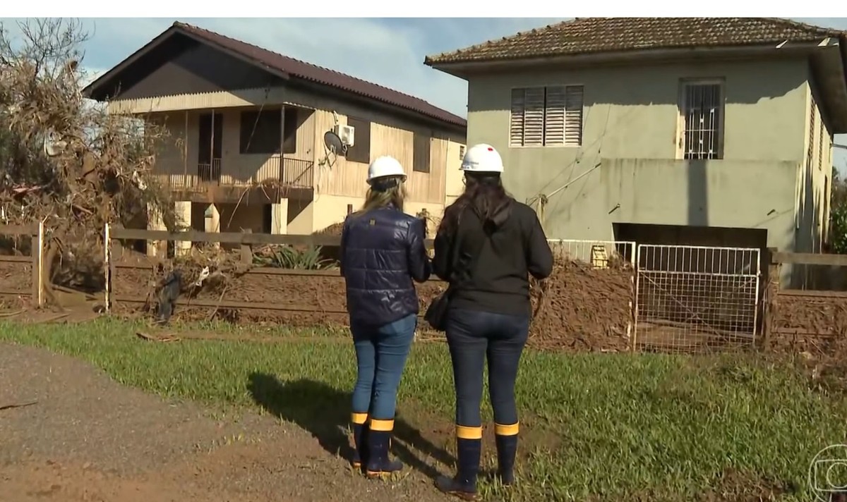 Engenheiros voluntários vistoriam mais de 600 casas no Vale do Taquari