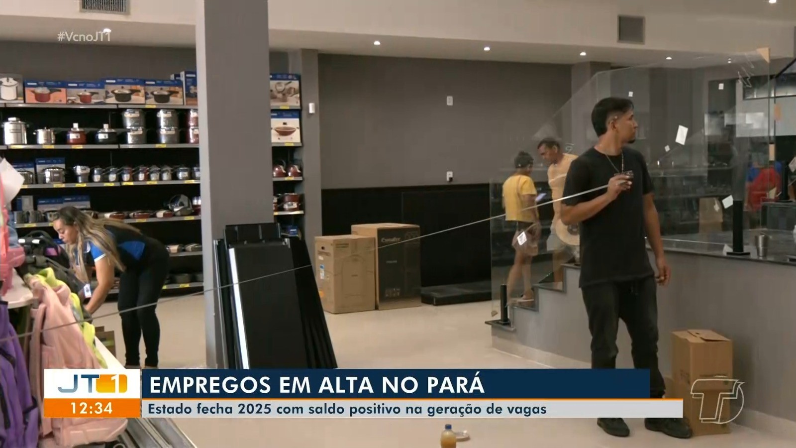 Pará fecha 2025 com saldo positivo na geração de empregos formais