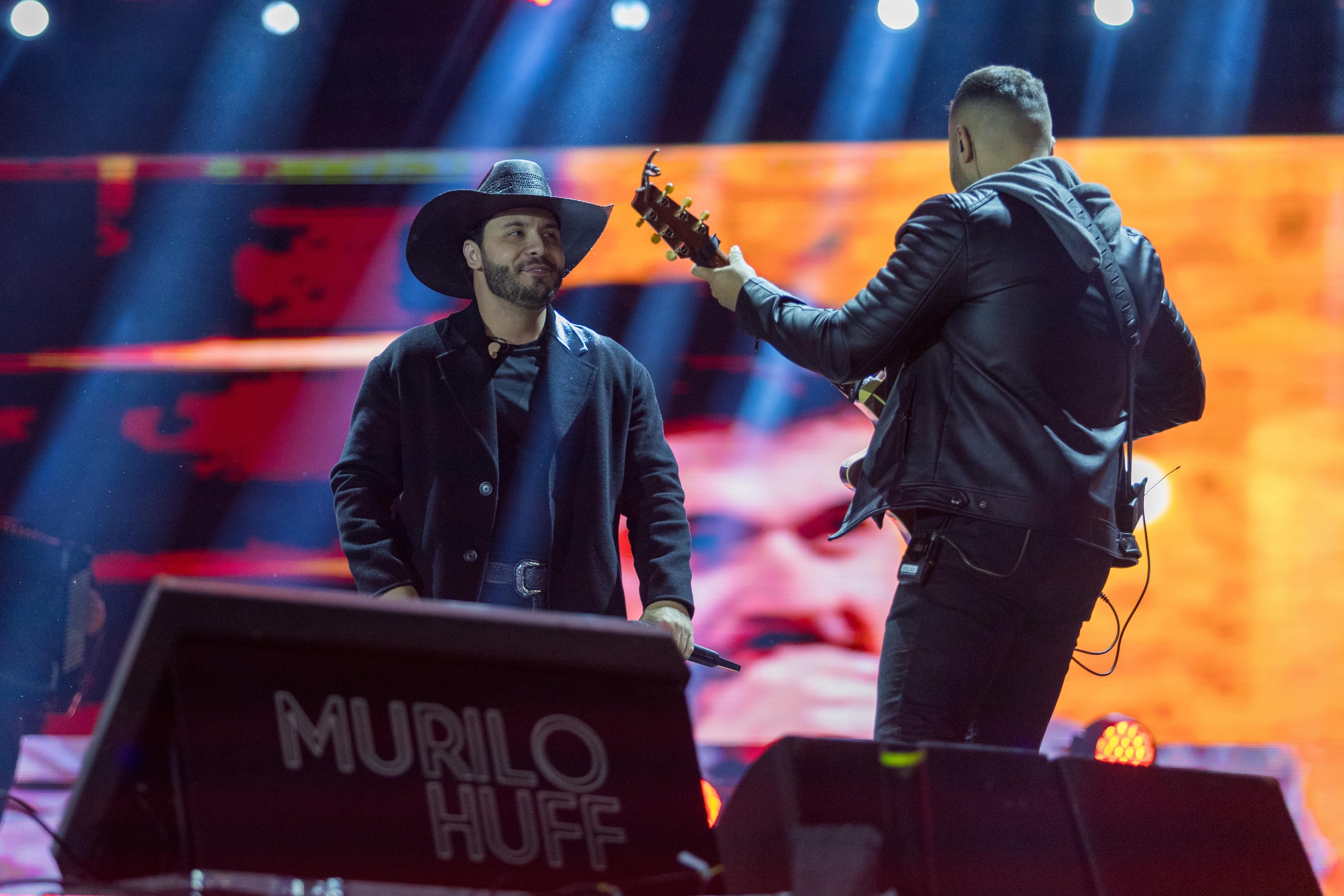 Spettacolo di Murilo Huff alla quarta serata dell'Americana Cowboy Festival del 2025 — Foto: Thomaz Marostegan/g1