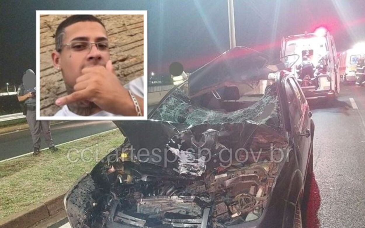 Motorista bêbado na contramão mata motociclista de 19 anos no interior de SP 