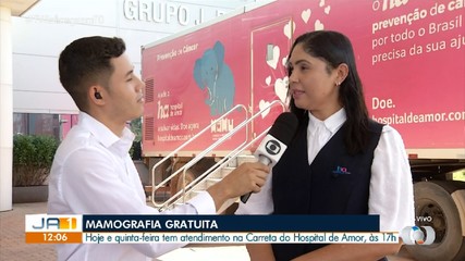 Carreta do Hospital de Amor realiza atendimento gratuito nesta terça-feira (13)