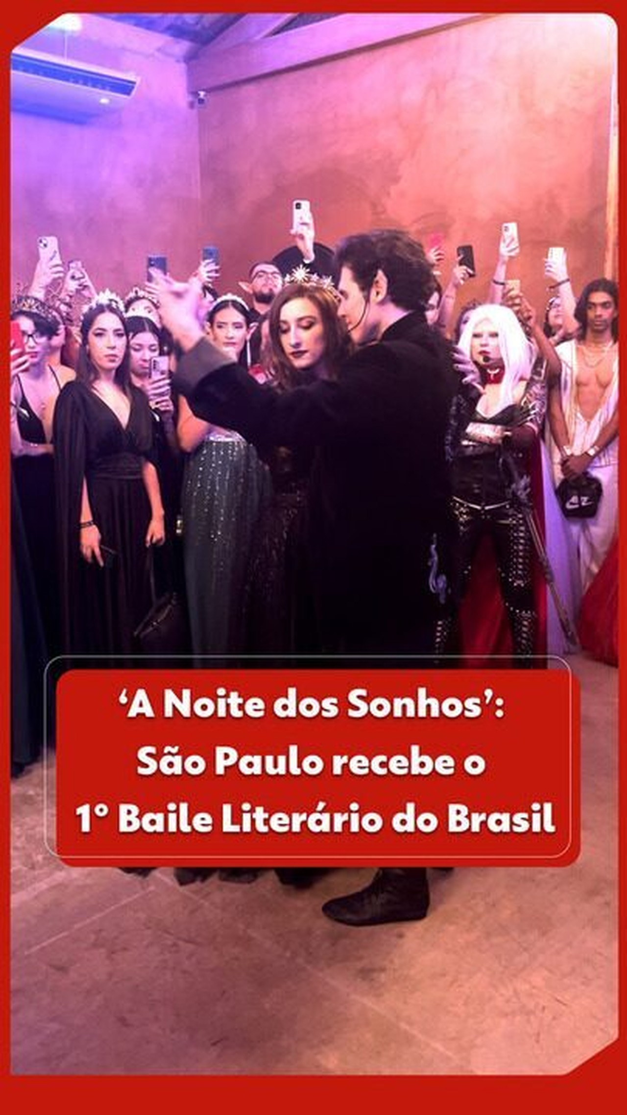 ‘A Noite dos Sonhos’: São Paulo recebe o 1° Baile Literário do Brasil