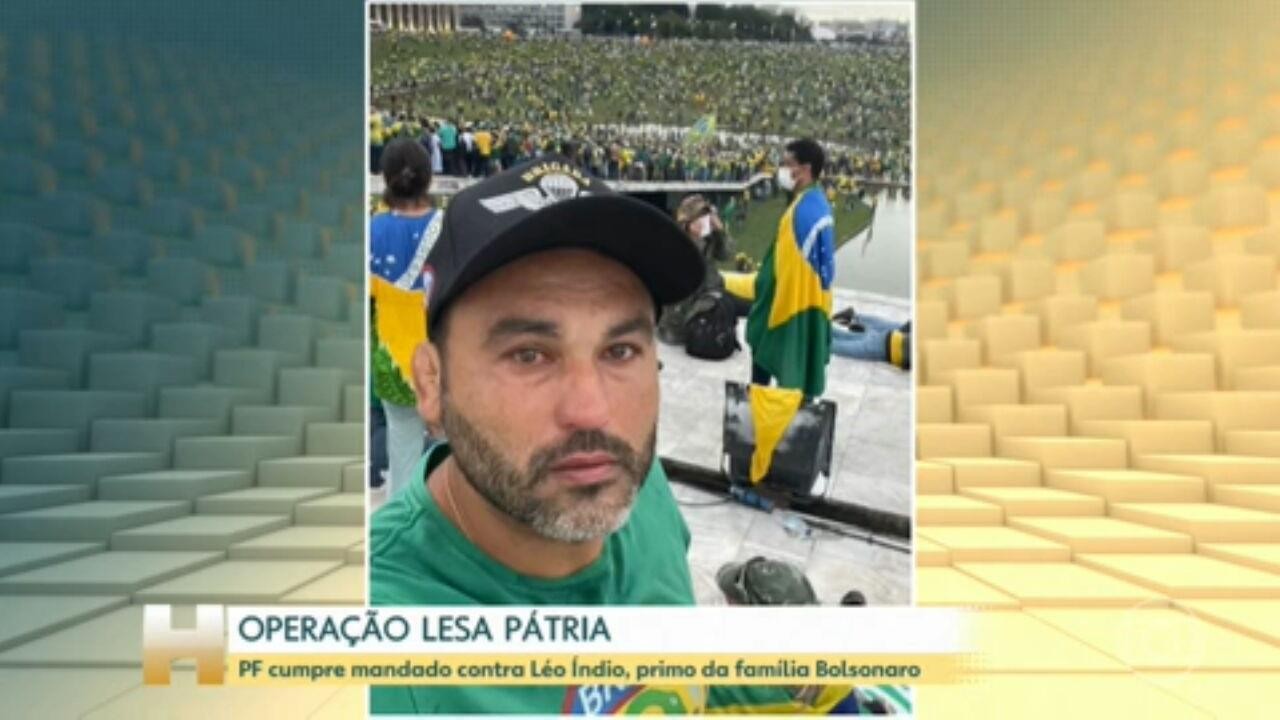 8 de janeiro: 1ª Turma do STF tem maioria para negar recurso e manter Léo Índio réu por atos golpistas