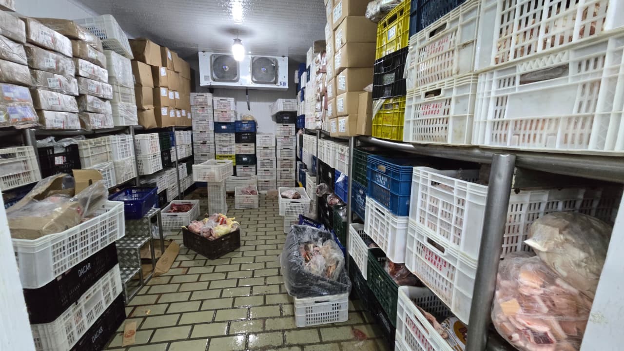 Polícia Civil encontra 891 kg de carnes estragadas à venda em açougue de Monte Mor