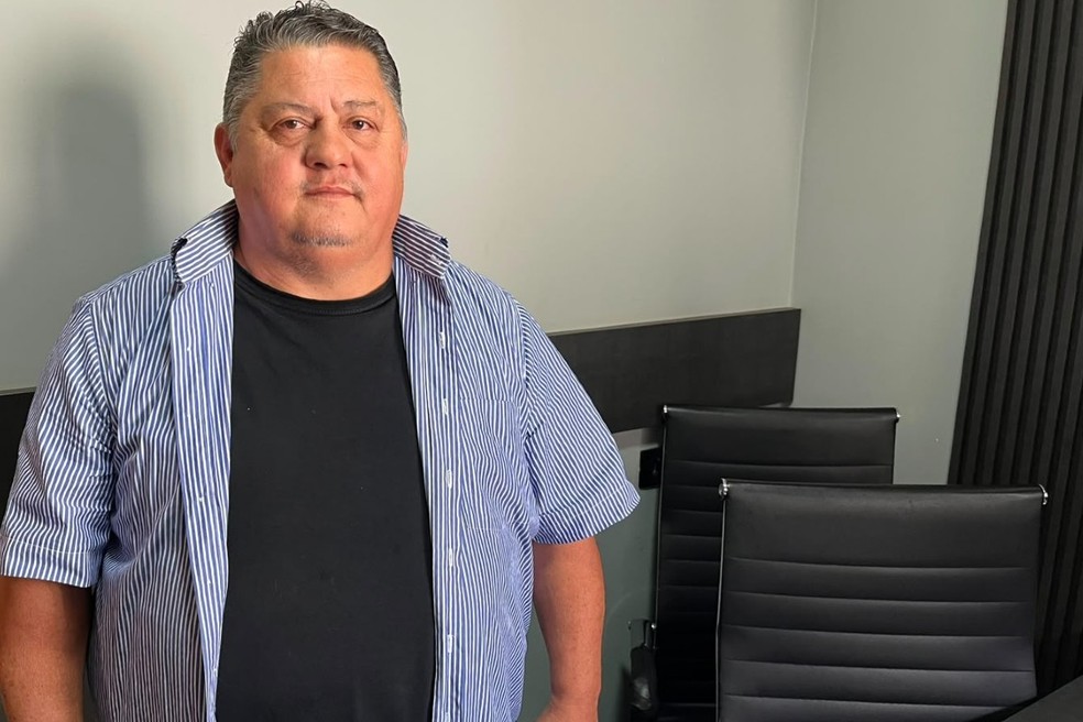 Jefferson Bezerra (Agir), candidato ao governo de MS em 2026. — Foto: Loraine França/g1 MS