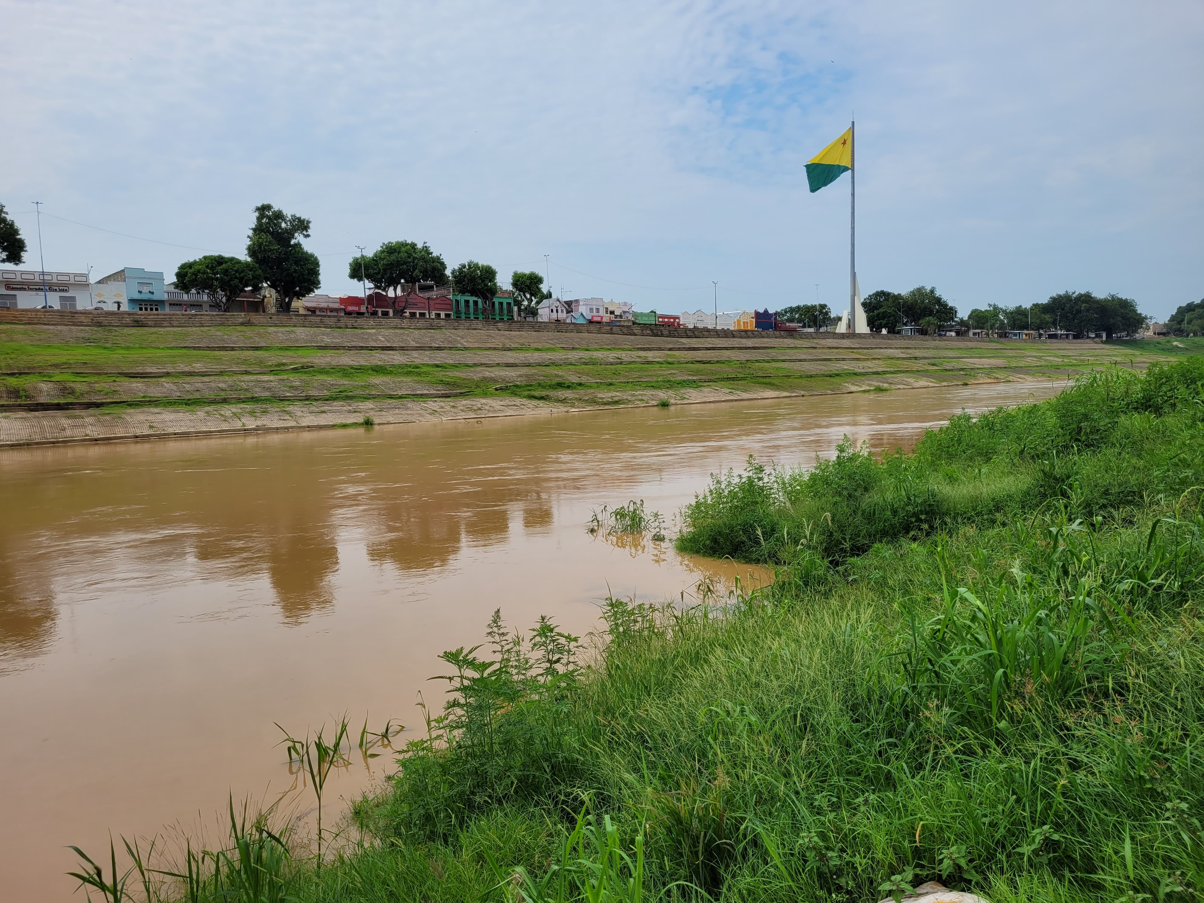 Rio Acre volta a ficar acima de 3 metros na capital após pouco mais de 5 meses