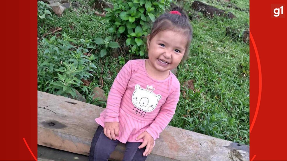 Kimberly Valentina Camargo tinha 2 anos — Foto: Cedida pela família