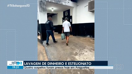 Quatro pessoas são presas por suspeita de lavagem de dinheiro e estelionato