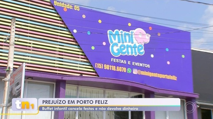 MP oferece denúncia contra o casal proprietário do buffet infantil Mini  Gente - Todo Dia