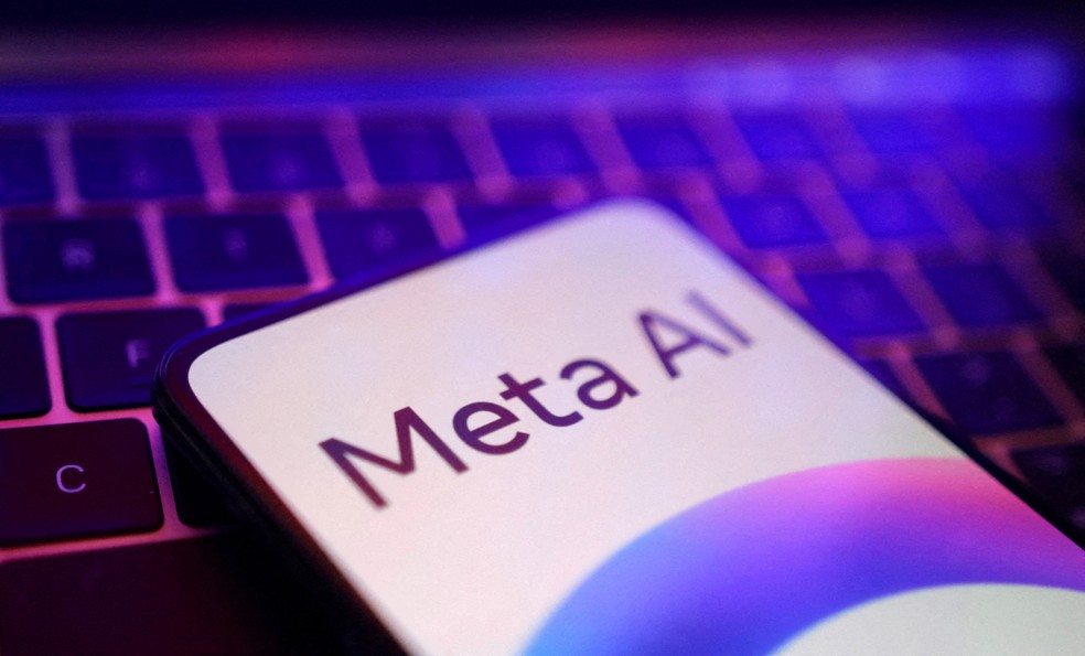 Meta Inteligência Artificial — Foto: REUTERS/Dado Ruvic/Illustration/File Photo