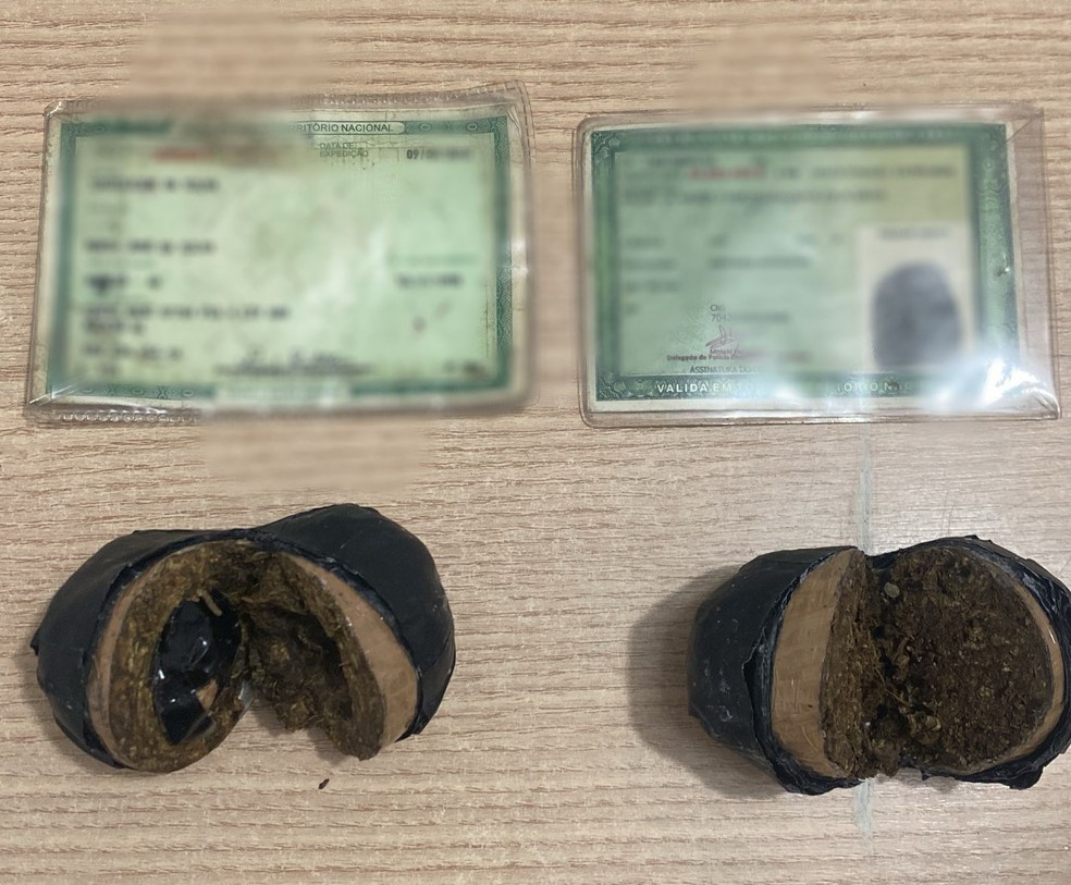 Drogas apreendidas com visitantes de presídio de Maceió — Foto: Polícia