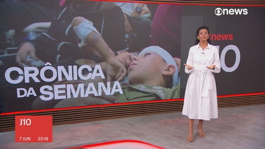 Crônica da Semana: crianças perguntam por que viraram alvo numa guerra sem fim - Programa: Jornal das Dez 