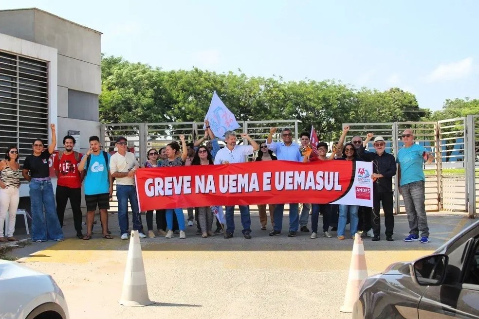 Justiça decreta ilegalidade da greve dos professores da UEMA e UEMASUL e determina retorno imediato das aulas — Foto: Divulgação/Sinduema