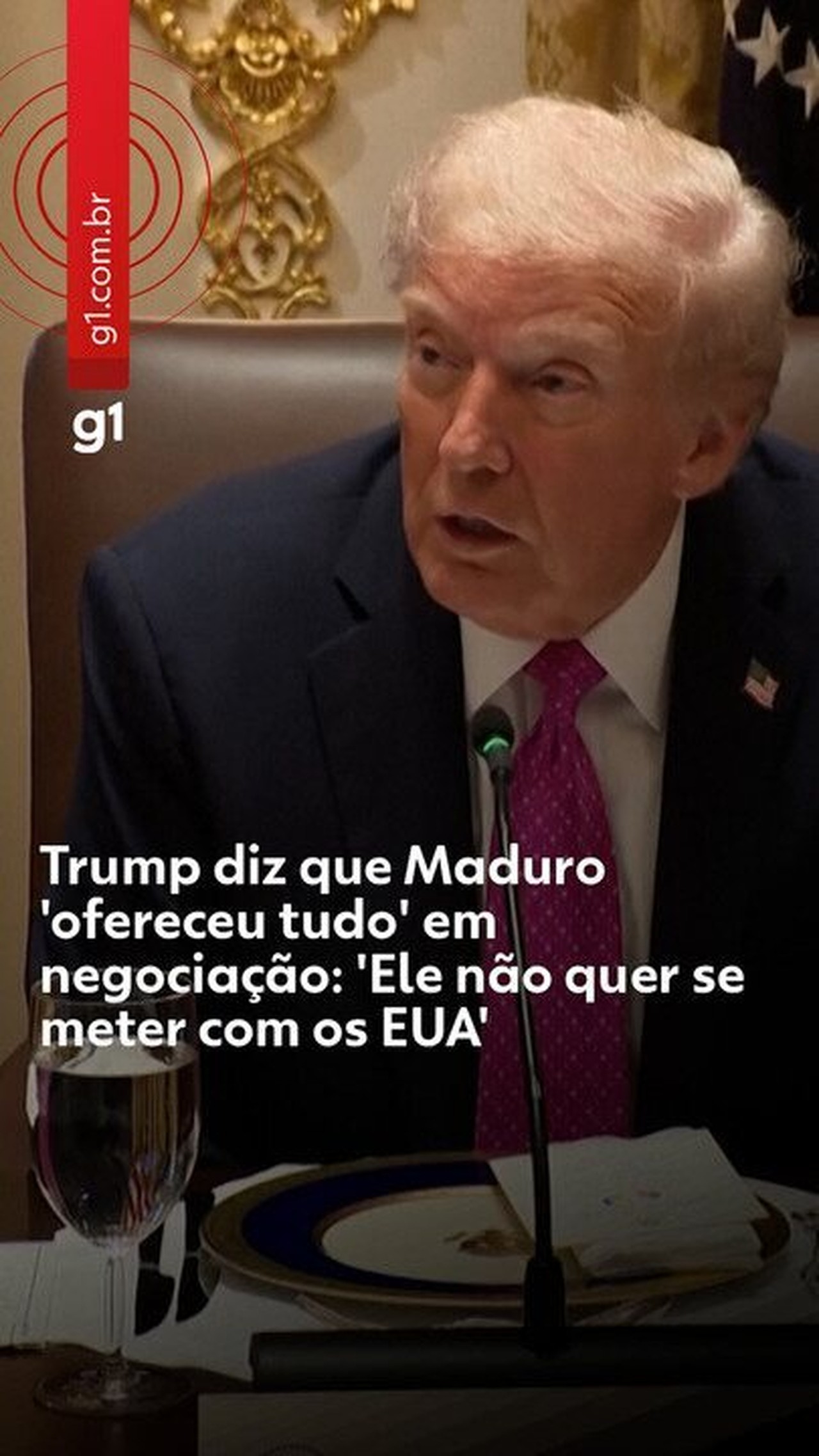 Maduro diz que plano de defesa contra ameaças dos Estados Unidos foi acionado