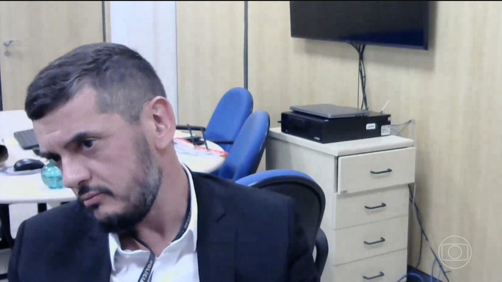 Pela segunda vez, PF prende ex-presidente da Alerj Rodrigo Bacellar, do Uni&atilde;o Brasil &mdash; Foto: Jornal Nacional/ Reprodu&ccedil;&atilde;o