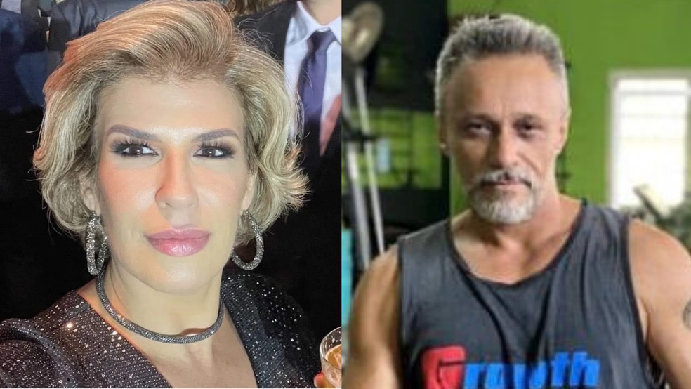 Elisângela Silva Paião e Fabrício Severino Gomes Merilis são condenados por emboscada contra fazendeiro — Foto: Redes sociais e Acervo pessoal