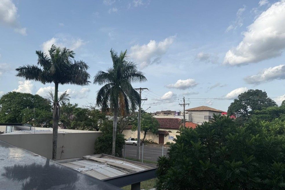 Campo Grande tem previsão de chuva no fim de semana. — Foto: Nadine Lopes/g1