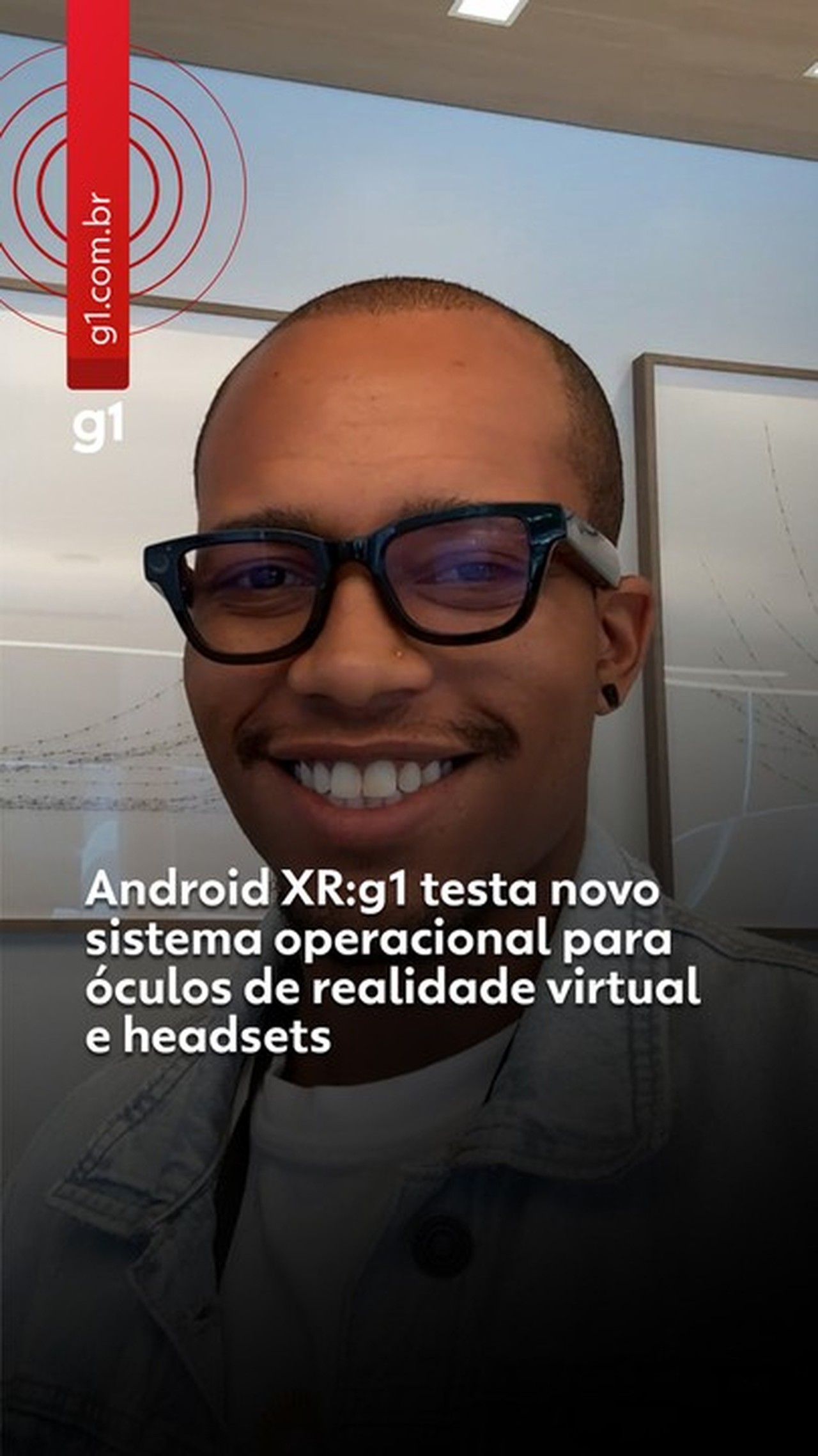 Projeto de lei propõe suspensão de CNH para quem usa óculos inteligentes que obstruem a visão