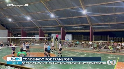 Advogado é condenado por transfobia por ofensas durante partida de vôlei em Gurupi