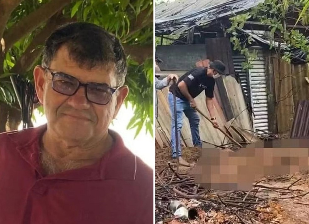 Corpo de Carloan Martins Araújo foi encontrado em cova rasa, em Araguaína.  Foto: Divulgação/Alta Tensão-TO/Redes Sociais