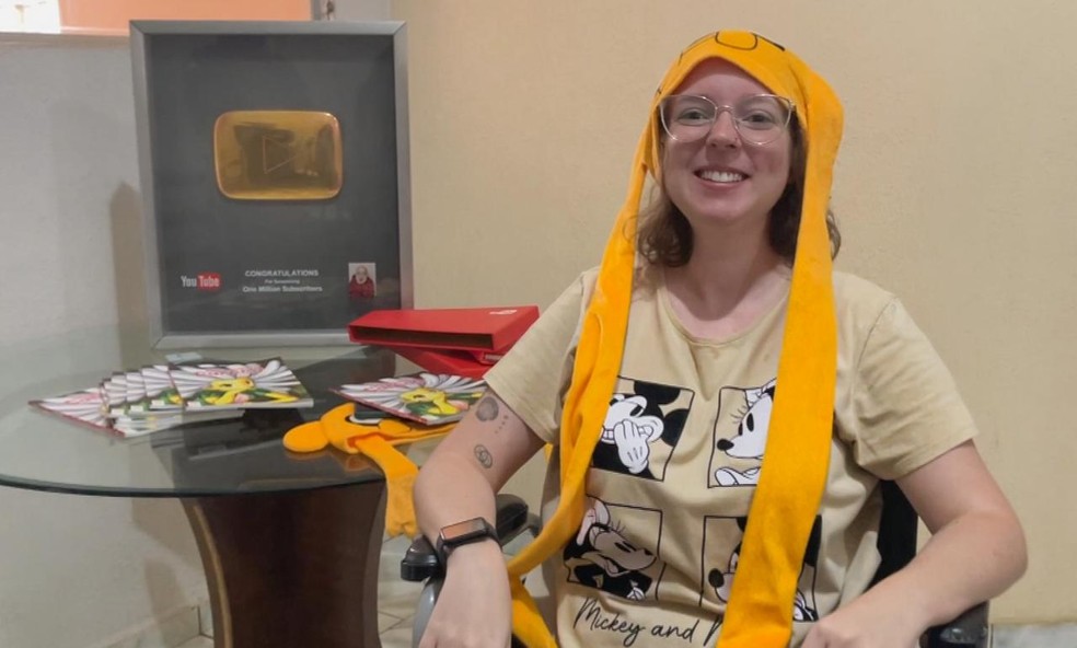 1 de 10
Dez anos ap&oacute;s sucesso como 'Careca TV', youtuber que venceu c&acirc;ncer se forma em audiovisual e aposta na nata&ccedil;&atilde;o paral&iacute;mpica &mdash; Foto: Paulo Piassi/g1